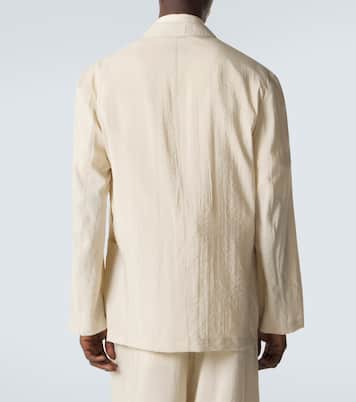 Blazer en soie mélangée | Lemaire