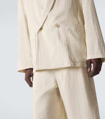 Blazer en soie mélangée | Lemaire