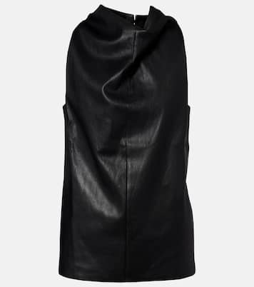 Top Aurea in pelle | Stouls