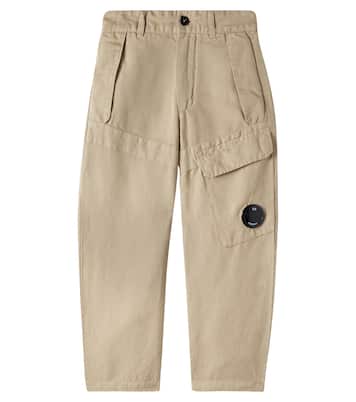 Pantalon cargo en lin et coton | C.P. Company Kids