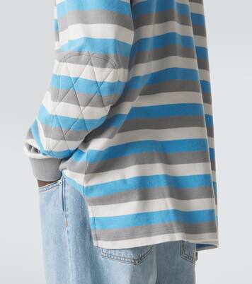 Striped cotton polo shirt | ERL