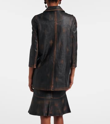 Leather jacket | Shushu/Tong