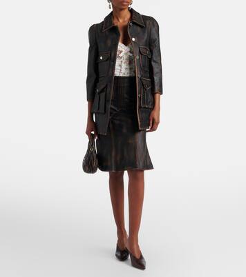 Leather jacket | Shushu/Tong