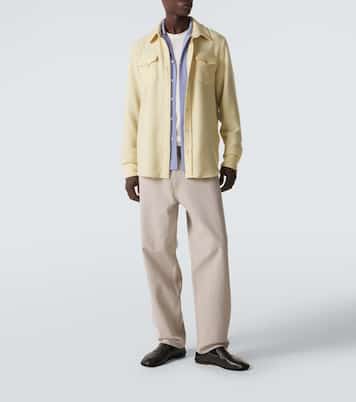 Chemise Daffodil Solid en cachemire et pierres de lune | God's True Cashmere