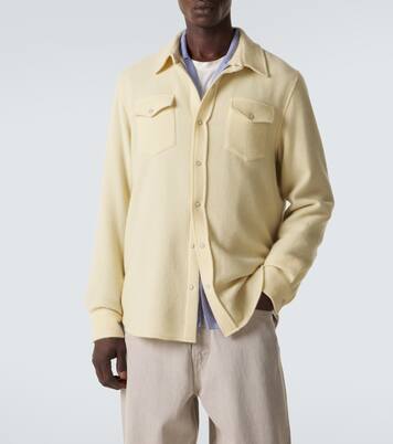 Chemise Daffodil Solid en cachemire et pierres de lune | God's True Cashmere