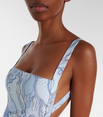 Bedruckter Badeanzug | Pucci