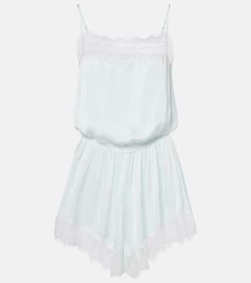 Silvia lace-trimmed romper | Poupette St Barth