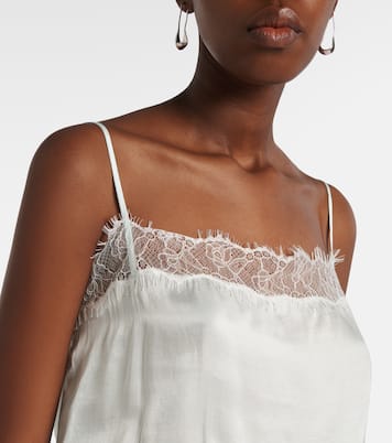 Silvia lace-trimmed romper | Poupette St Barth