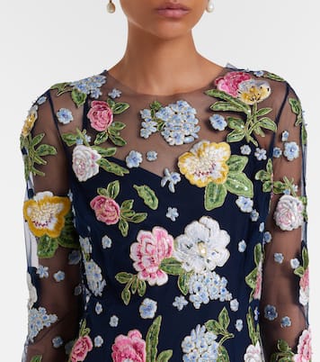 Embroidered cocktail dress | Carolina Herrera