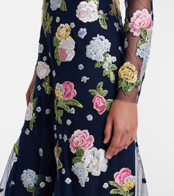 Embroidered cocktail dress | Carolina Herrera