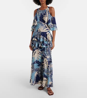 Bedrucktes Maxikleid | JW Anderson