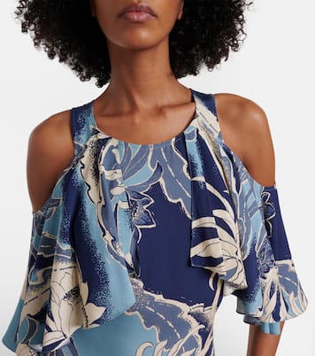 Bedrucktes Maxikleid | JW Anderson