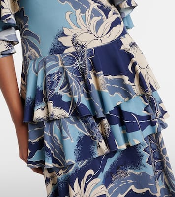 Bedrucktes Maxikleid | JW Anderson