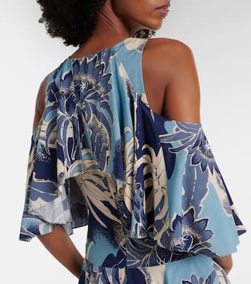 Bedrucktes Maxikleid | JW Anderson