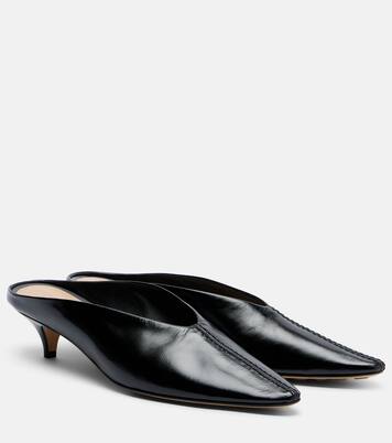Virna leather mules | Bottega Veneta