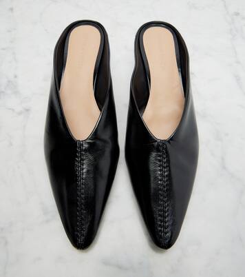 Virna leather mules | Bottega Veneta