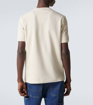 T-shirt in cotone con logo | Prada