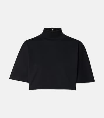 棉质针织T恤 | Alaïa