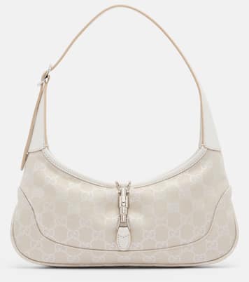 Jackie Slim Medium GG canvas shoulder bag | Gucci