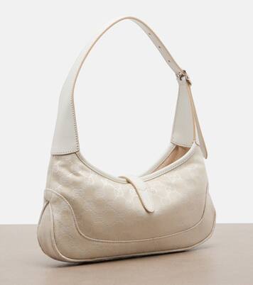 Jackie Slim Medium GG canvas shoulder bag | Gucci