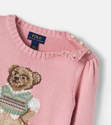 Polo Bear cotton sweater | Polo Ralph Lauren Kids