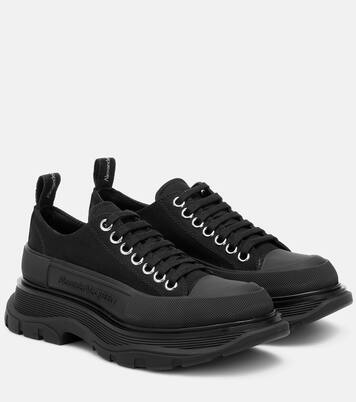 Tread Slick canvas sneakers | McQueen