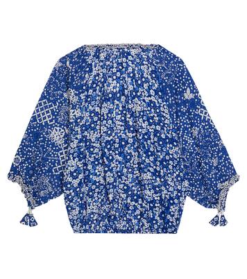 Ariel floral blouse | Poupette St Barth Kids