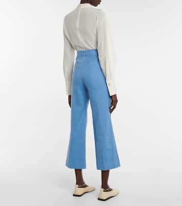 Schlaghose aus einem Leinengemisch | Joseph