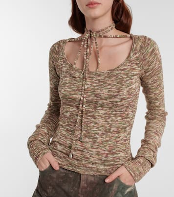 Pull Heather en coton mélangé | The Attico