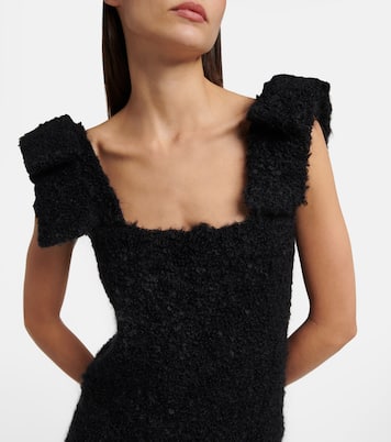 Miniabito in misto mohair bouclé | Jil Sander