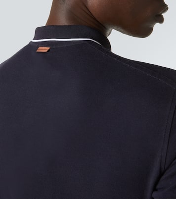Polo en coton mélangé | Zegna