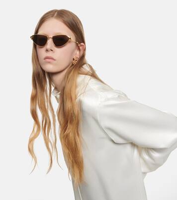 Turn cat-eye sunglasses | Bottega Veneta