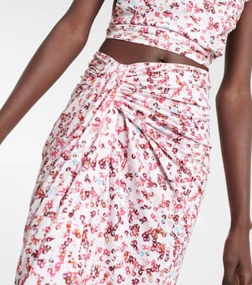 Bedruckter Midirock Jeldia aus Jersey | Marant Etoile