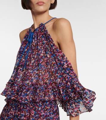 Fabino printed georgette top | Marant Etoile