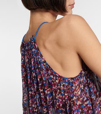 Fabino printed georgette top | Marant Etoile