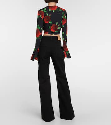 Low-rise flared jeans | Magda Butrym