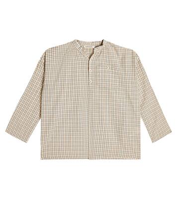 Adonis cotton shirt | Caramel