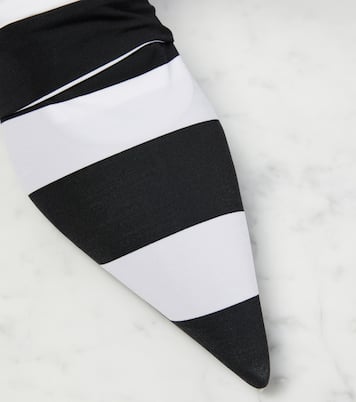 Portofino striped over-the-knee boots | Dolce&Gabbana