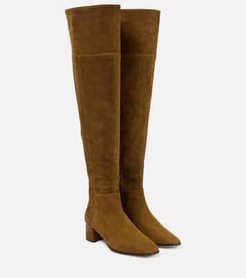 Loren 45 suede over-the-knee boots | Jimmy Choo