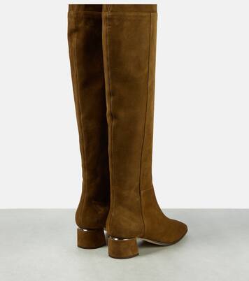 Loren 45 suede over-the-knee boots | Jimmy Choo