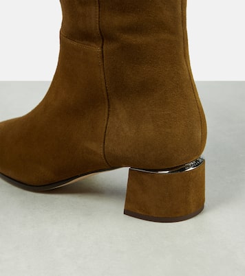 Loren 45 suede over-the-knee boots | Jimmy Choo