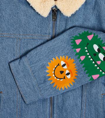 Printed denim jacket | Stella McCartney Kids