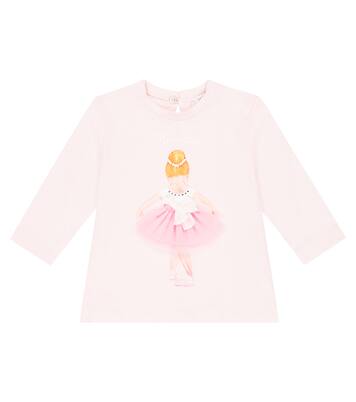 Printed cotton top | Monnalisa