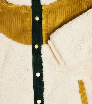 Ayser paneled fleece and corduroy jacket | Louise Misha