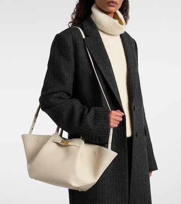 New York Midi leather tote bag | DeMellier