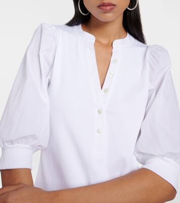 Bluse Coralee aus einem Baumwollgemisch | Veronica Beard