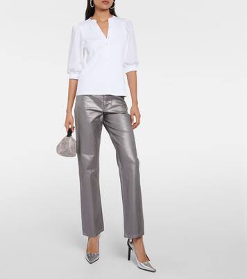 Bluse Coralee aus einem Baumwollgemisch | Veronica Beard