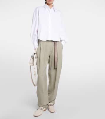 Cotton-blend shirt | Brunello Cucinelli