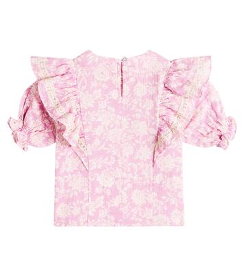 Santa Clarita floral cotton top | The New Society