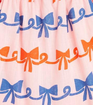 Ribbon Bow ruffle-trimmed top | Bobo Choses